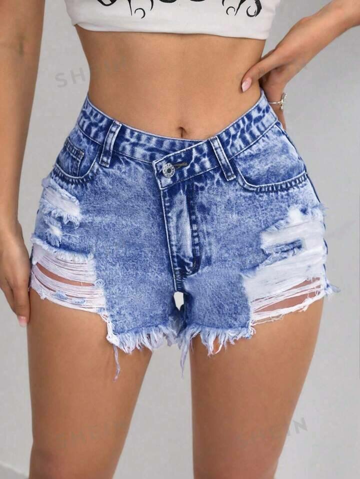 jeans short
