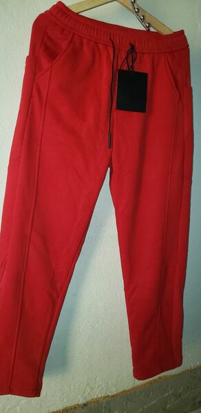 Pantalon de jogging rouge