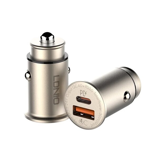 LDNIO 30W Car Charger USB C fit for iPhone 15 series
