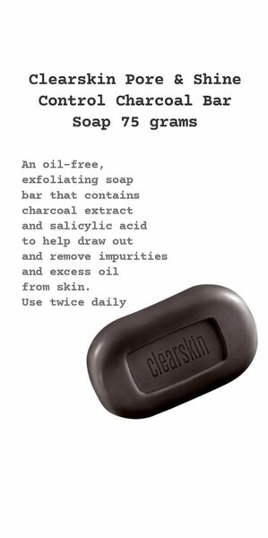 Avon clear skin purifying charcoal soap