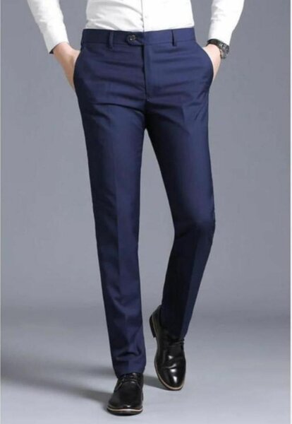 Slim fit official material Trousers
