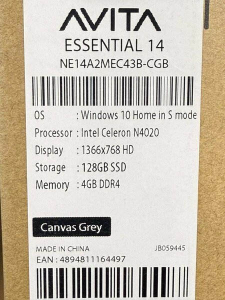 Avita Essential cel
