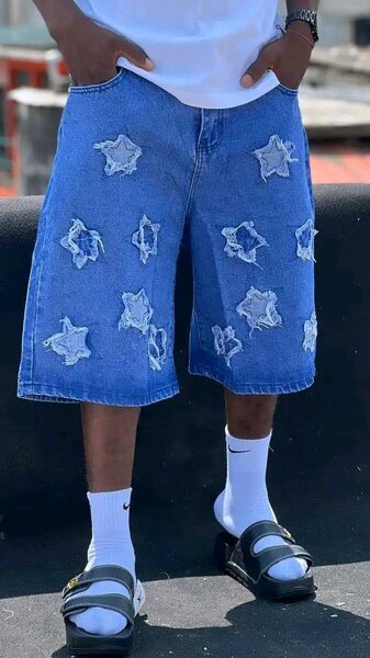 Shorts en jean tendance homme
