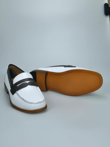 Mocassins élégants en cuir