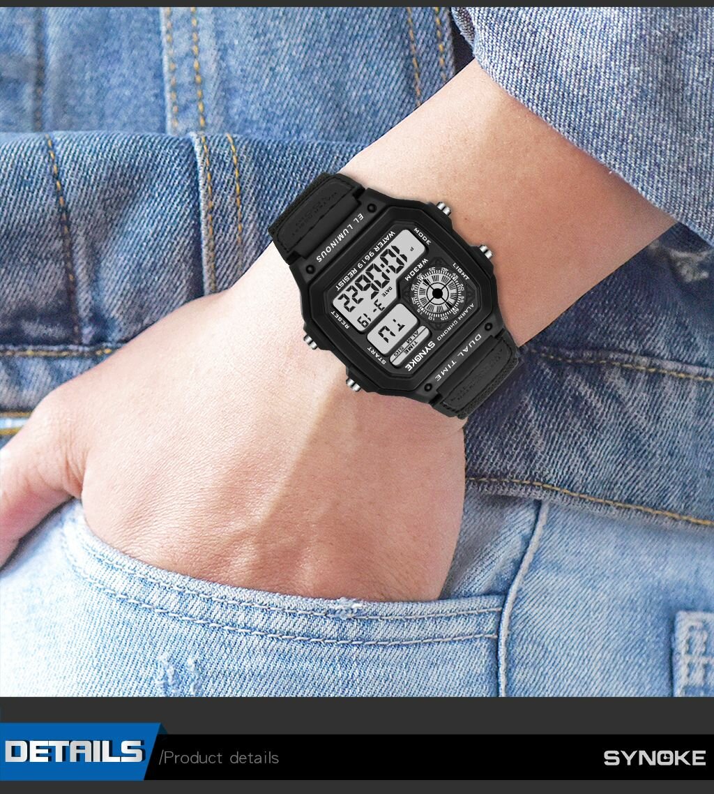 Montre digitale Synoke