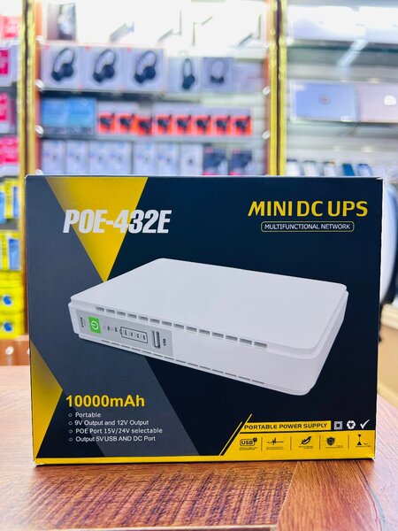 Mini DC UPS 10000mAh POE-432E