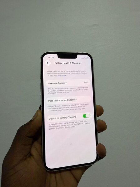 Smartphone Apple moderne