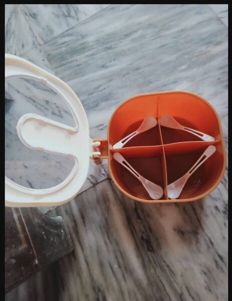 4 in 1 Partition Kitchen Seasoning Spice Box