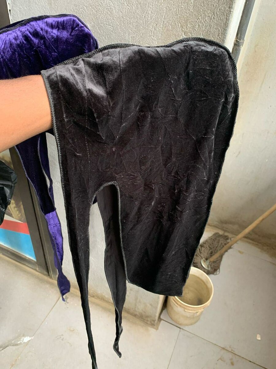 X wave pomade and Velvet durags.