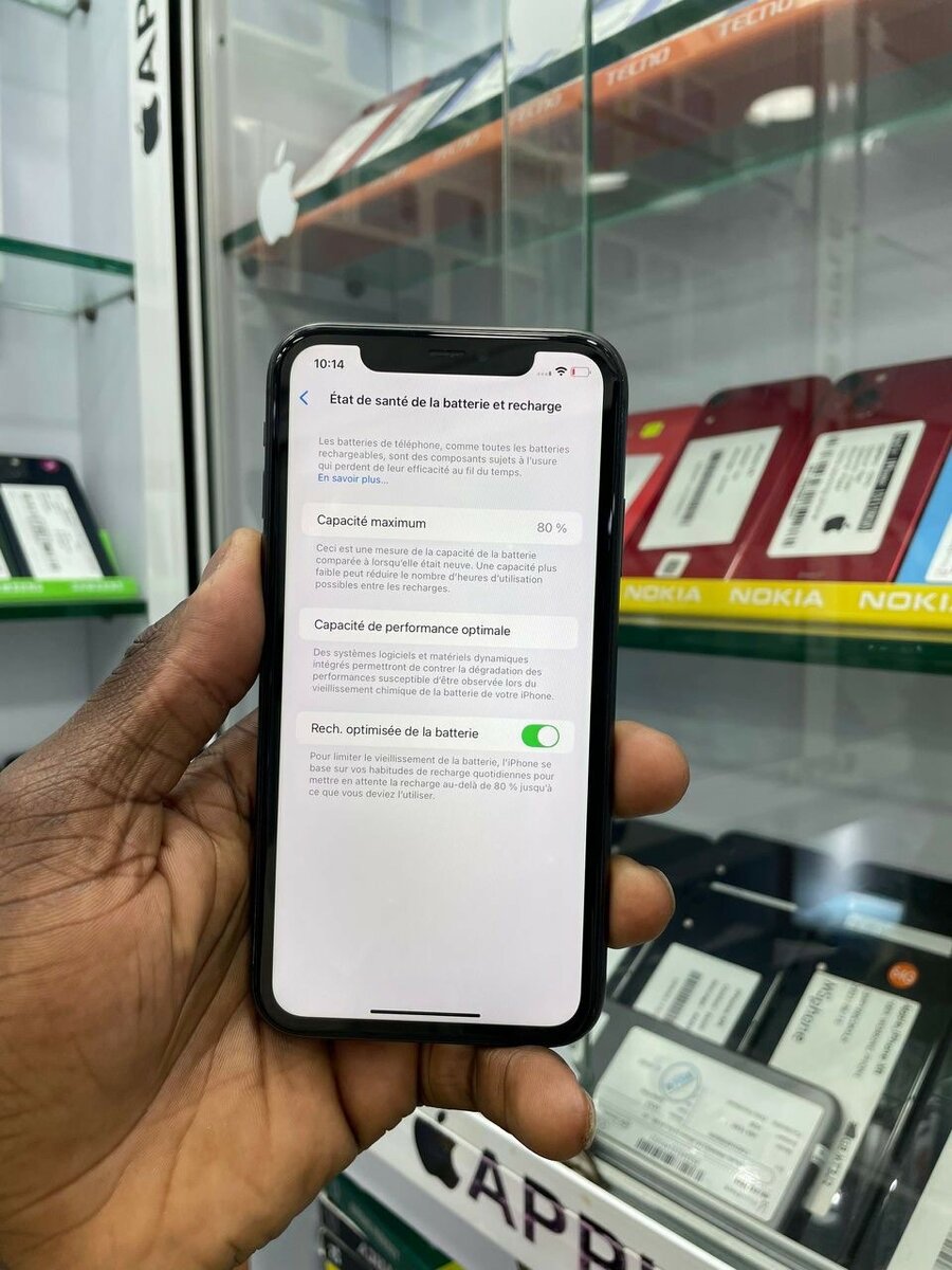 iPhone Noir Débloqué Reconditionné
