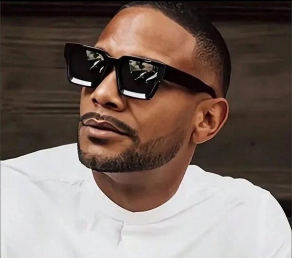 Lunettes de soleil rectangulaires élégantes