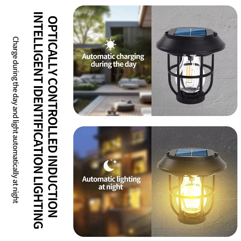 Lampadaire solaire extérieur