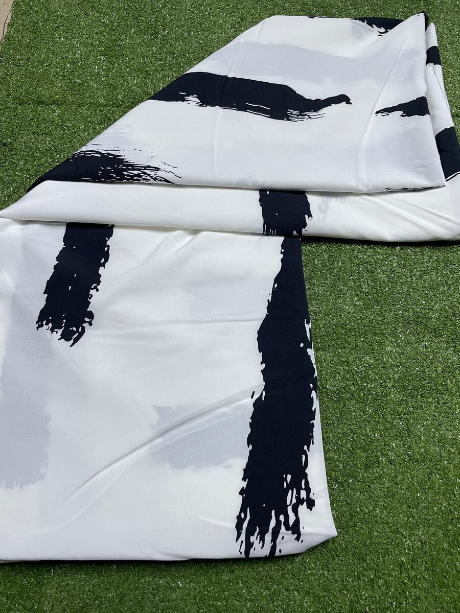 Tissu coloré abstrait moderne