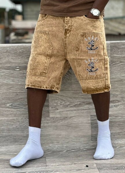 Shorts en jean tendance homme