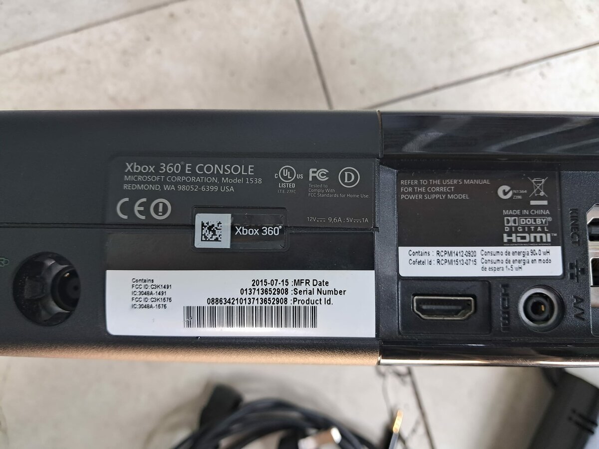 Xbox 360 500GB HDD with FIFA 16 CD