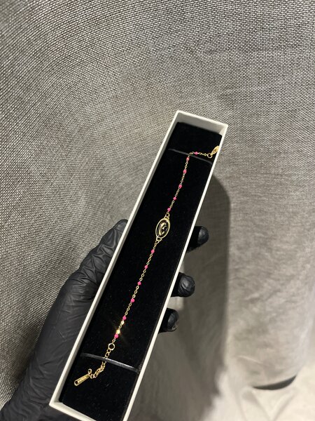 Bracelet en or avec pendentif