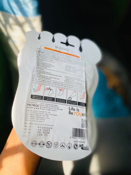 Dr rashel foam wash,face wash and foot mask