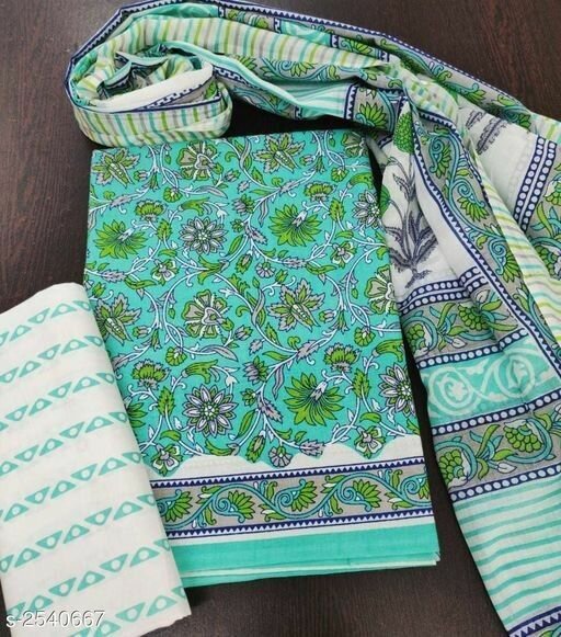 Cotton 3 Peace Suit
