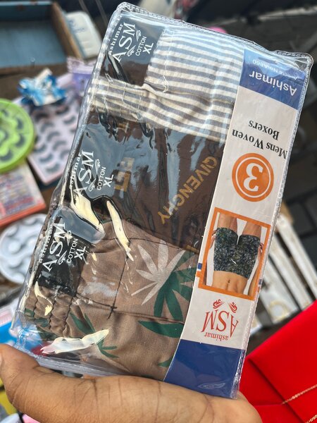 Boxers en coton pour hommes