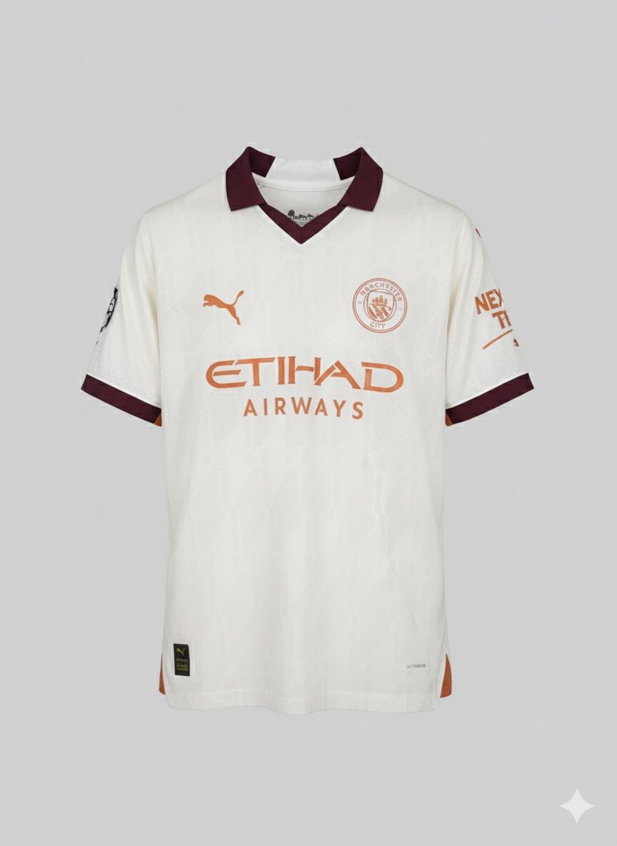 Maillot de football City blanc