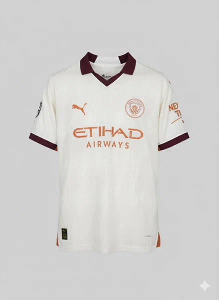 Maillot de football City blanc