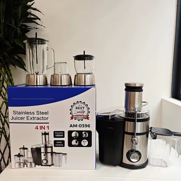 Extracteur de Jus 4 en 1 Inox