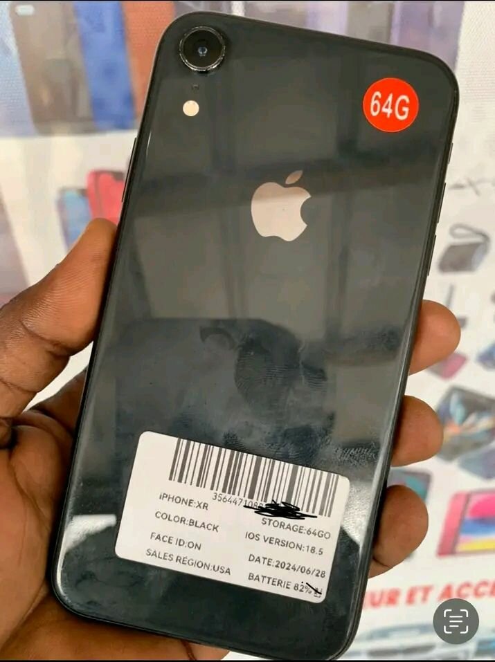 iPhone XR 64 Go Noir