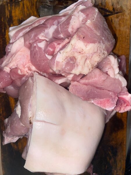 Viande fraîche coupée