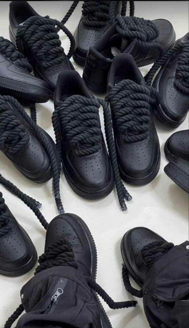 AF1 BIG LACE (Black)