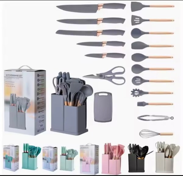 Ensemble d'Ustensiles de Cuisine