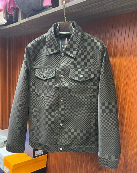 Blouson en cuir homme élégant