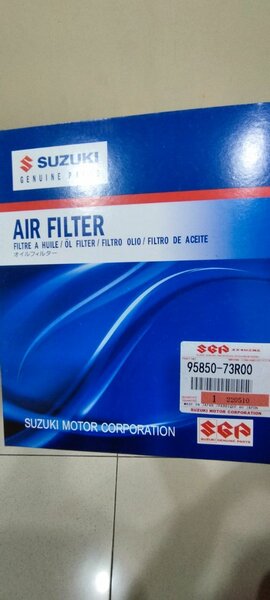 Suzuki Filtre à Air d'Origine