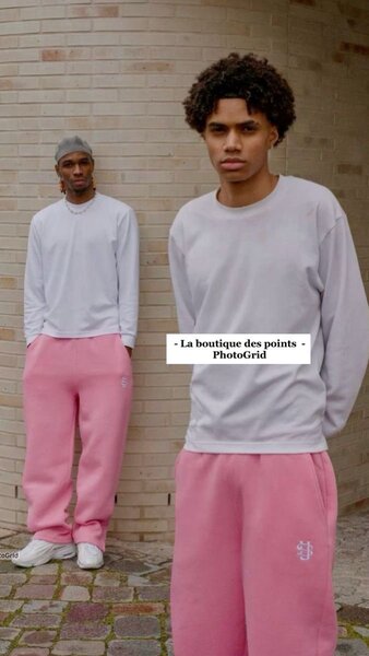 Sweatshirt et Pantalon Rose
