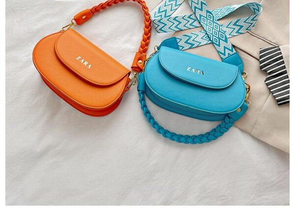 Sac à bandoulière coloré Zara