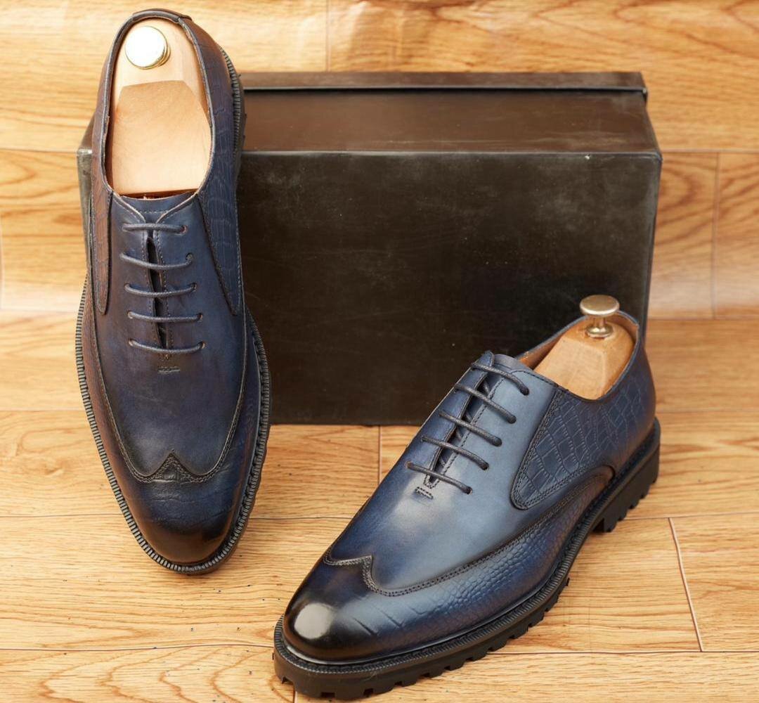 Chaussures habillées en cuir pour hommes