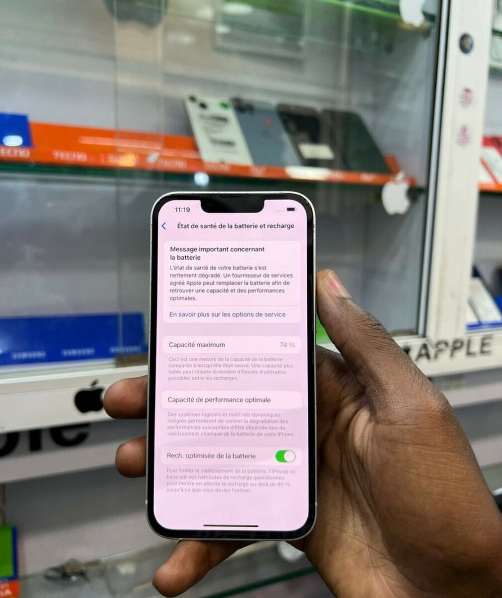 iPhone 13 Blanc 128 giga