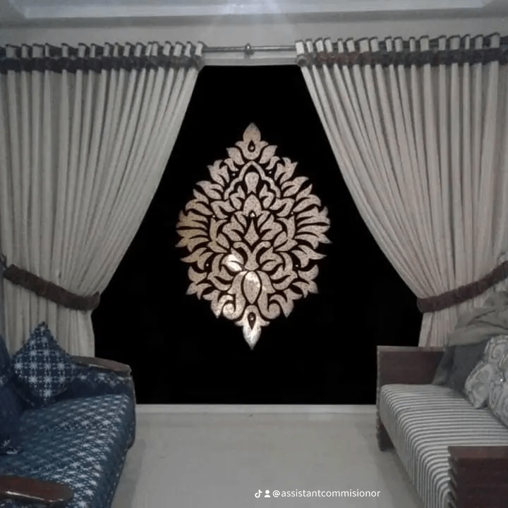 Organza and velvet combo