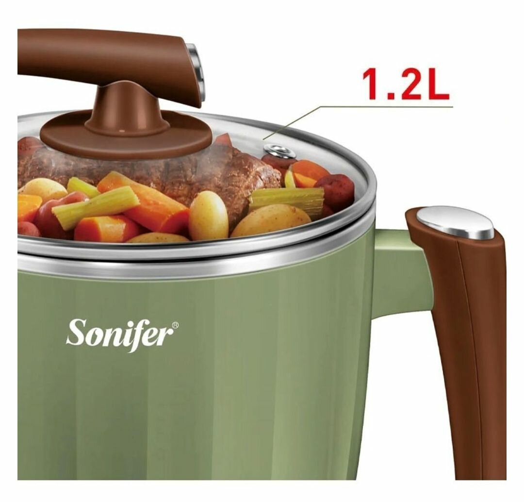 MULTIFUNCTIONAL STAINLESS STEEL ELECTRIC COOKER SF-