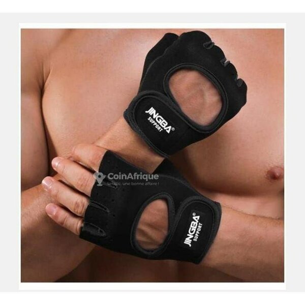 JINGBA Gants professionnels pour fitness, athlétisme