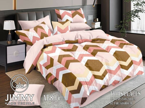 Draps de Lit Florale Élégante