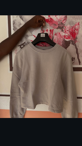 Zara Pull en Coton Beige