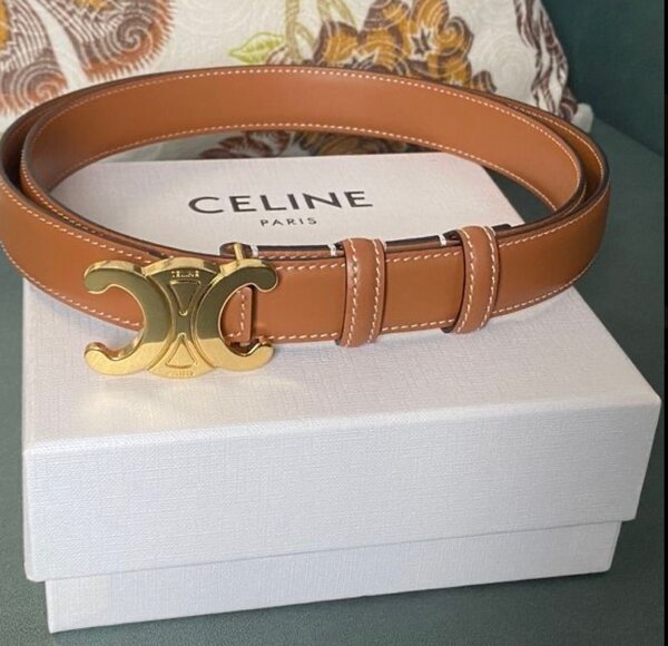 Ceinture en cuir luxe Celine