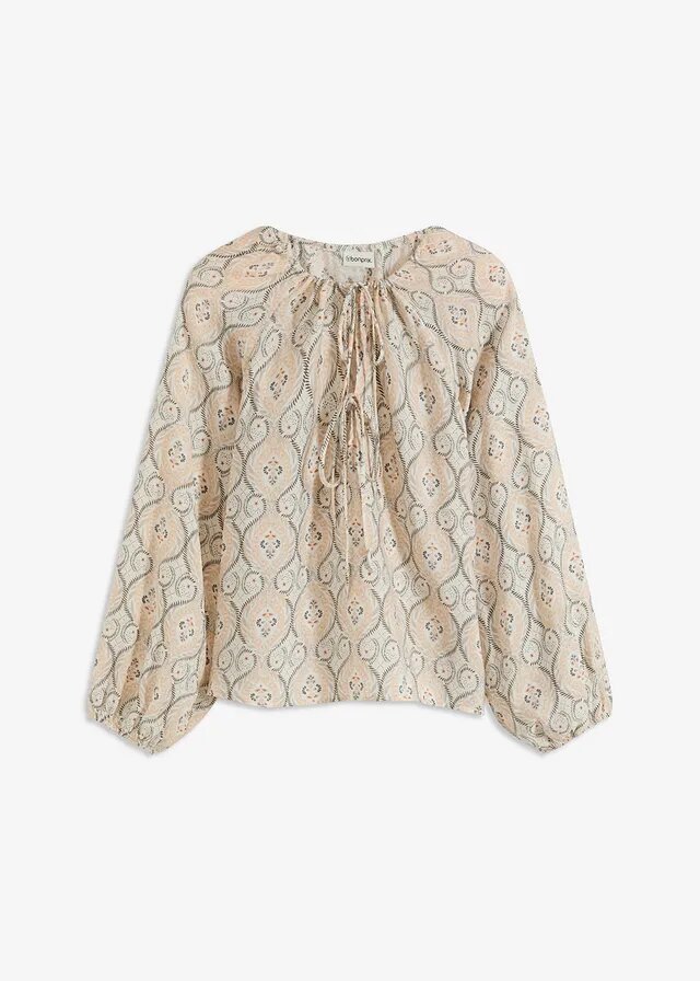 Blouse bohème en dentelle élégante