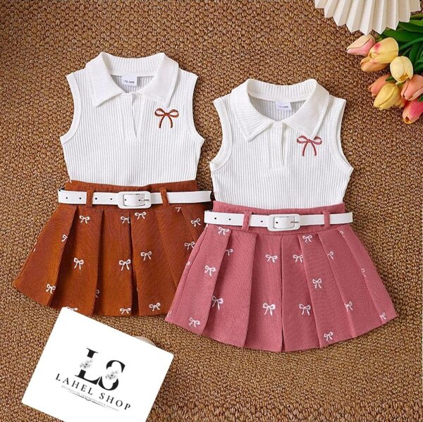 Jupe et haut pour fille