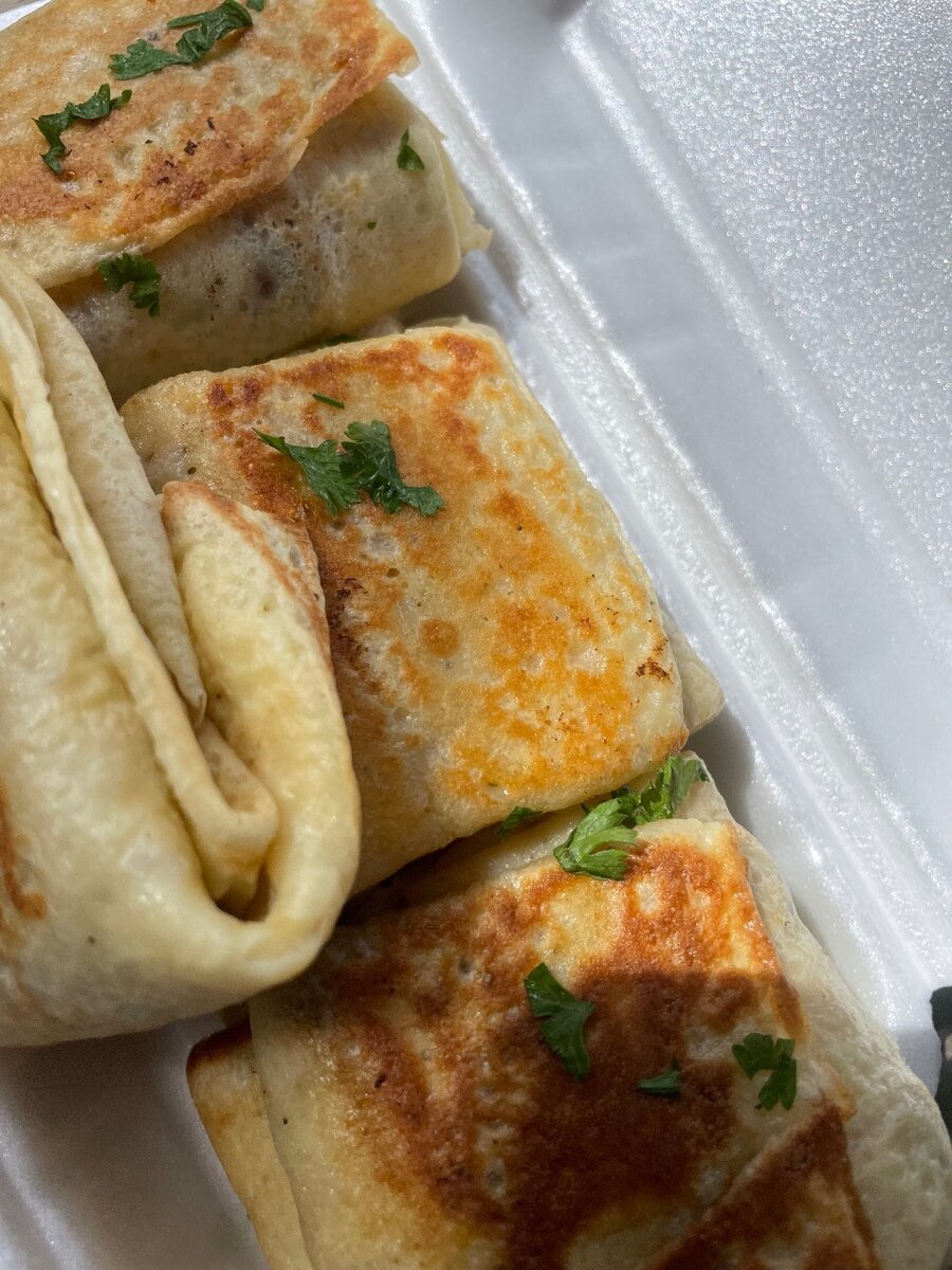 Crêpes salées viande hachée