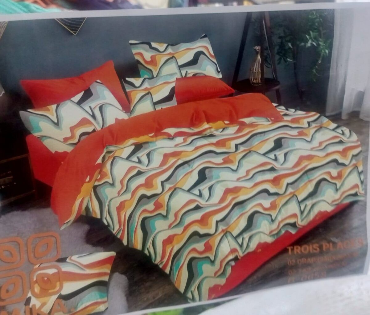 Parure de lit Mika moderne