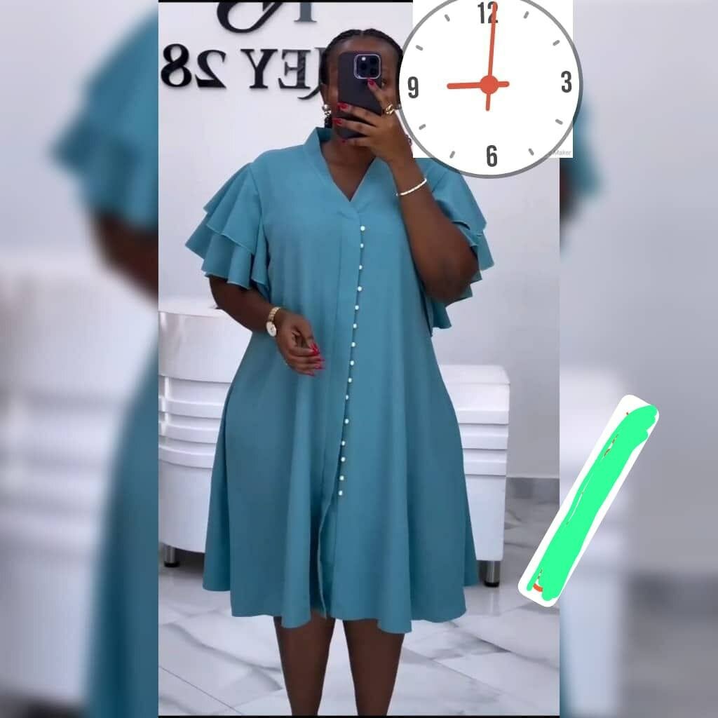 Robe tendance grande taille