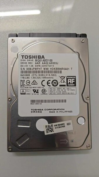 Disque dur Toshiba 1TB