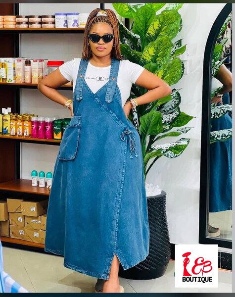 Robe Chemise en Jean Élégante