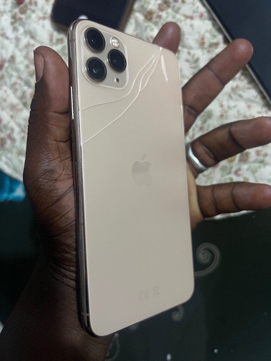 iPhone 11 Pro Max dos fissuré